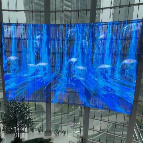Indoor transparent led display